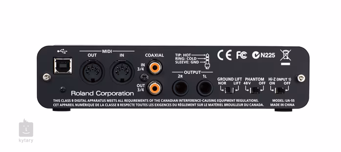 Roland UA-55 QUAD-CAPTURE - USB zvuková karta