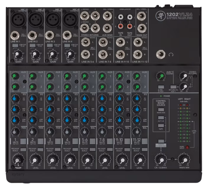 Mackie 1202 VLZ4 (rozbalené) - Analogový mixážní pult