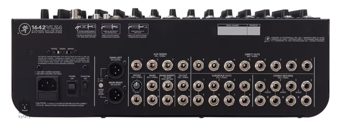 Mackie 1642 VLZ4 - Analogový mixážní pult