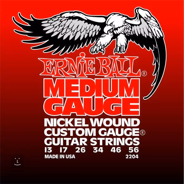 Ernie Ball 2204 Nickel Wound Medium - Struny pro elektrickou kytaru
