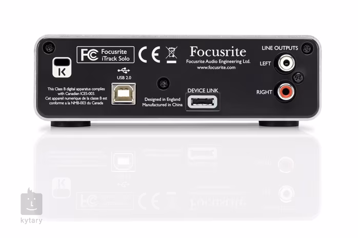 Focusrite iTrack Solo Lightning - USB zvuková karta