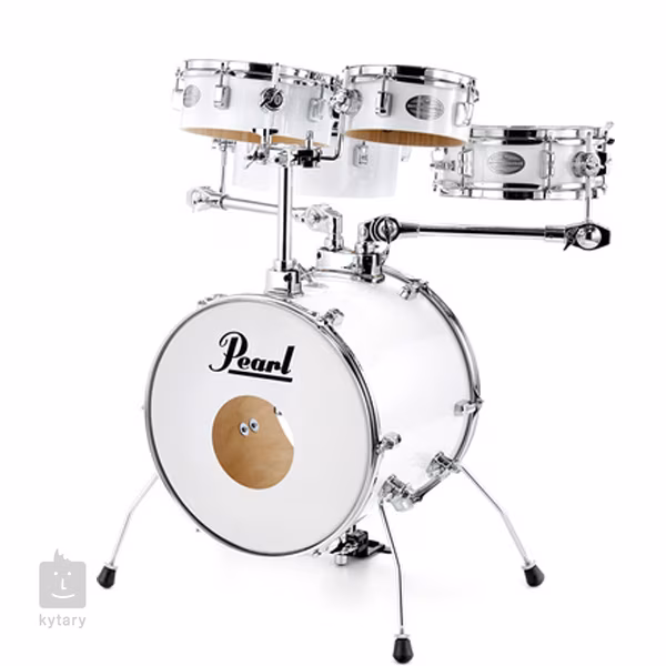 Pearl RTG665-33 Rhythm Traveler "GIG" Pure White - Bicí souprava
