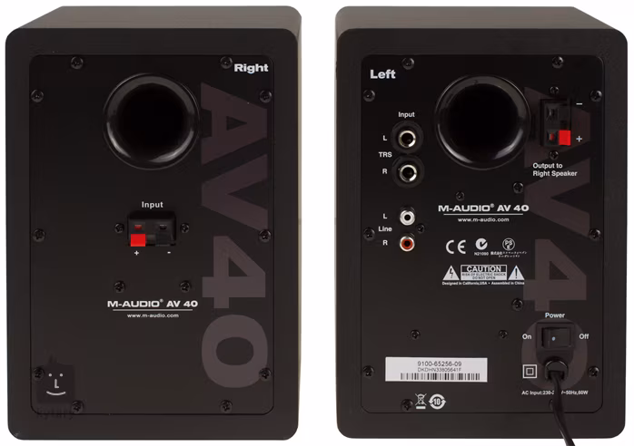 M-Audio AV40 II - Aktivní studiové monitory