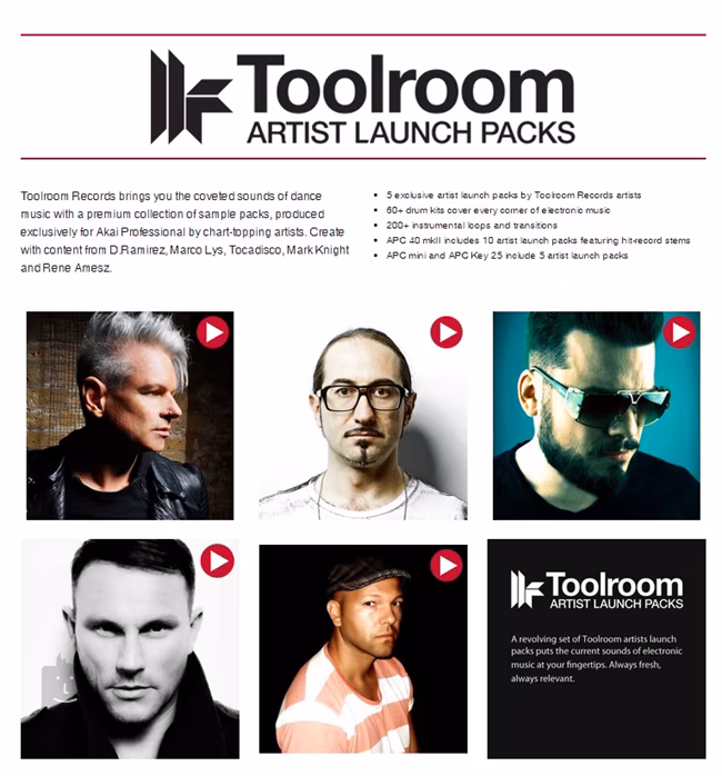 Akai APC40 MKII - USB/MIDI kontroler