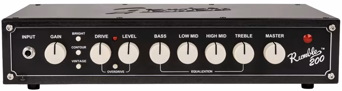 Fender Rumble 200 Head - Baskytarový tranzistorový zesilovač