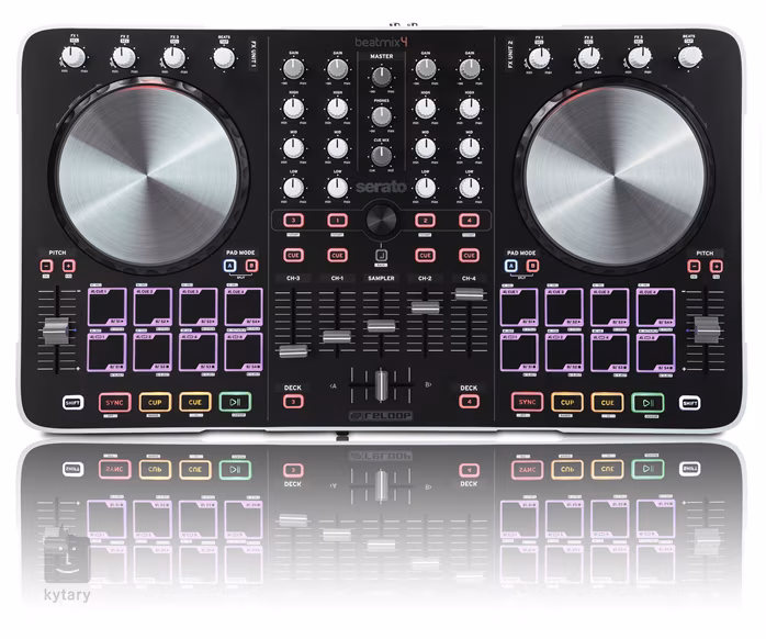 Reloop BeatMix 4 (použité) - DJ kontroler se zvukovou kartou