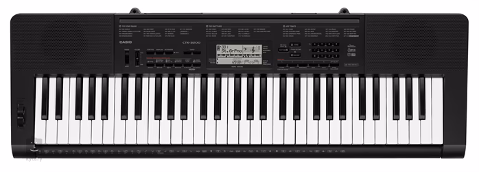 Casio CTK-3200 - Klávesy s dynamikou úhozu