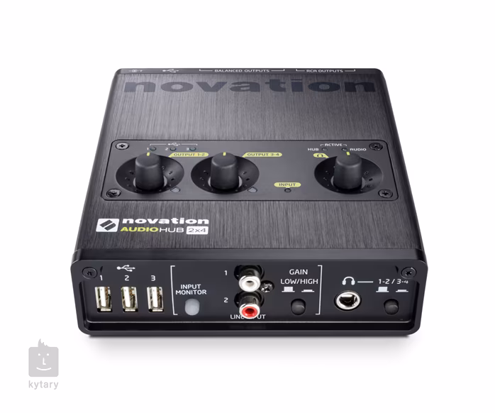 Novation Audiohub 2x4 - USB zvuková karta