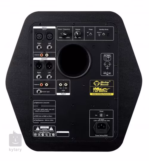 Monkey Banana Turbo 10s Black - Aktivní studiový subwoofer