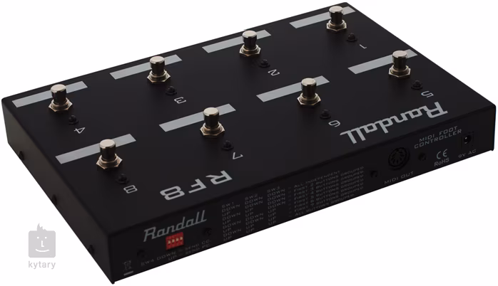 Randall USM-RF8E - MIDI přepínač