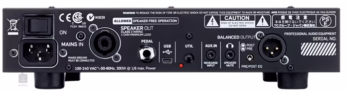 TC Electronic BH 550 - Baskytarový tranzistorový zesilovač