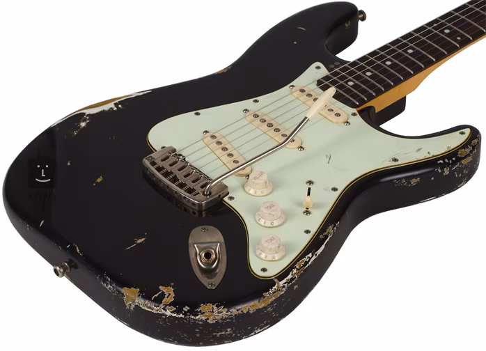 Sandberg California ST-S BK RW Hardcore Aged - Elektrická kytara