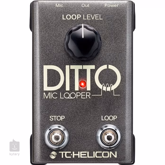 tc-helicon Ditto Mic Looper (použité) - Vokální efektový procesor