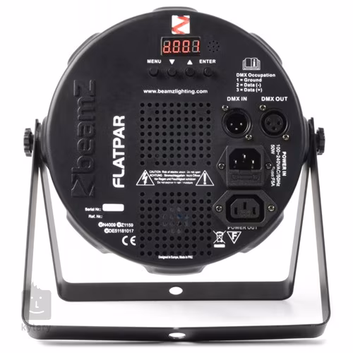 BeamZ FlatPAR 186x 10mm UV, DMX - UV reflektor