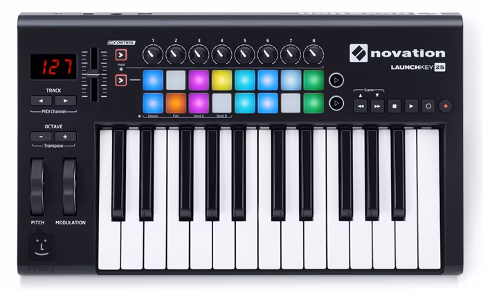 Novation Launchkey 25 MK2 - USB/MIDI keyboard