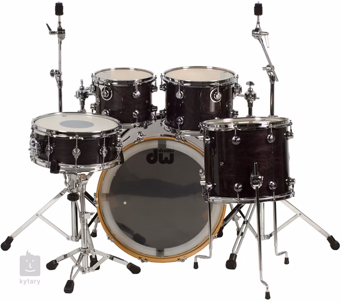 DW Performance Fusion set Ebony Stain - Bicí souprava