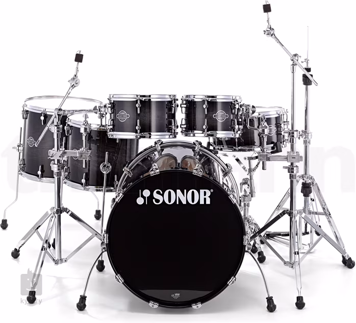 Sonor Select force S DRIVE set Transparent Black Burst - Bicí souprava