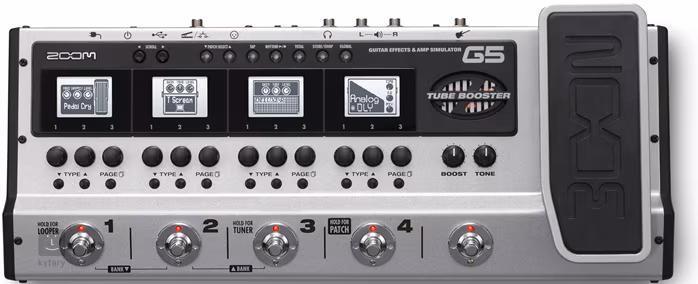 Zoom G5 - Kytarový multiefekt