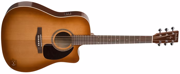 Simon & Patrick CW GT Vintage Burst Cedar A3T - Elektroakustická kytara