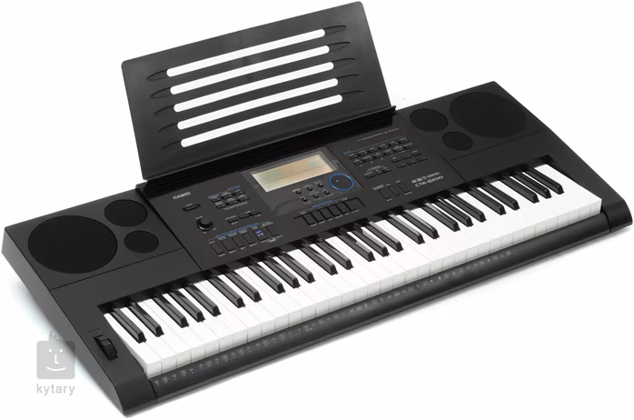 Casio CTK-6200 (rozbalené) - Klávesy s dynamikou úhozu