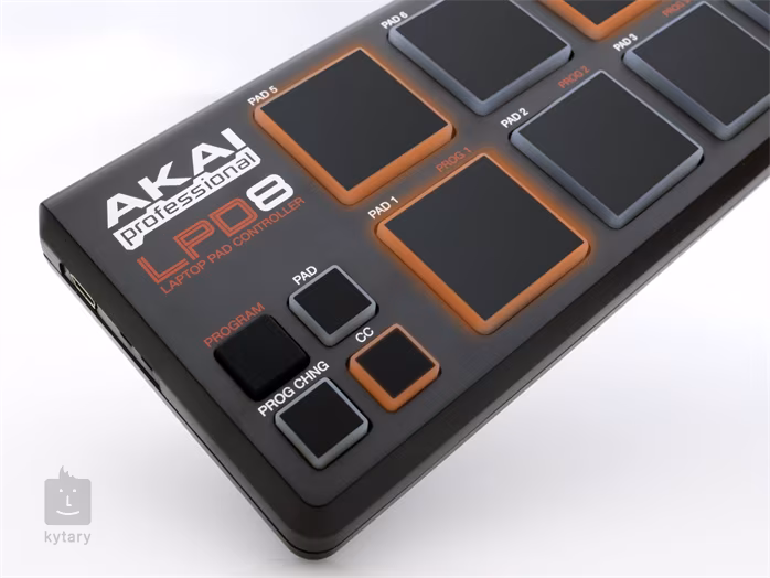 Akai LPD 8 (rozbalené) - USB/MIDI kontroler