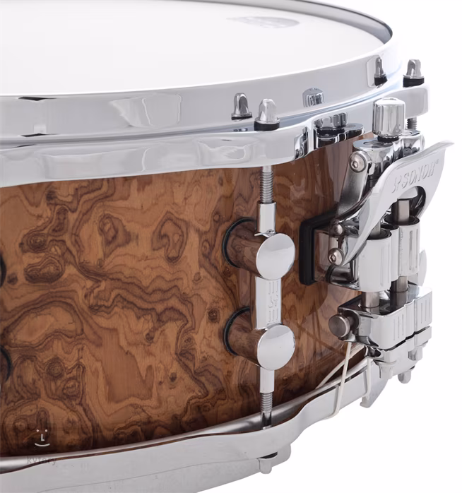 Sonor 14" x 6" ProLite snare Chocolate Burl - Snare bubínek