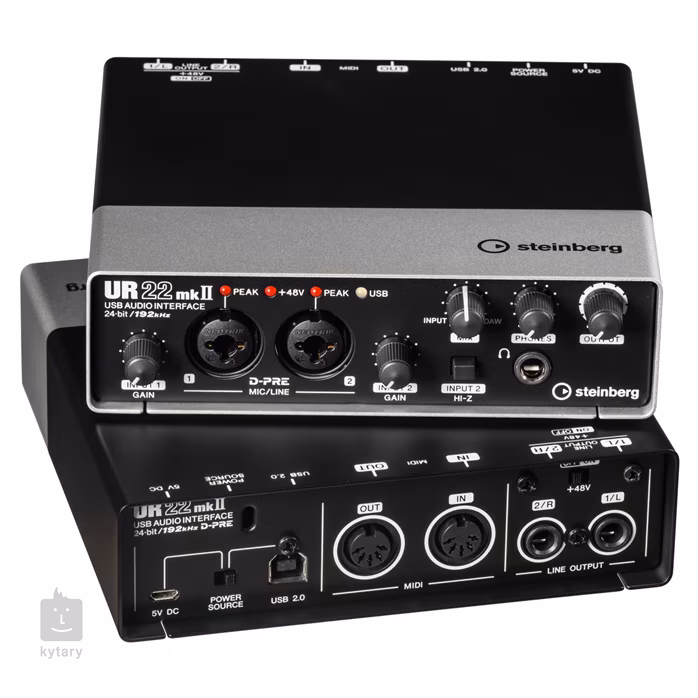 Steinberg UR22MK2 Recording Pack - Balíček pro domácí nahrávání