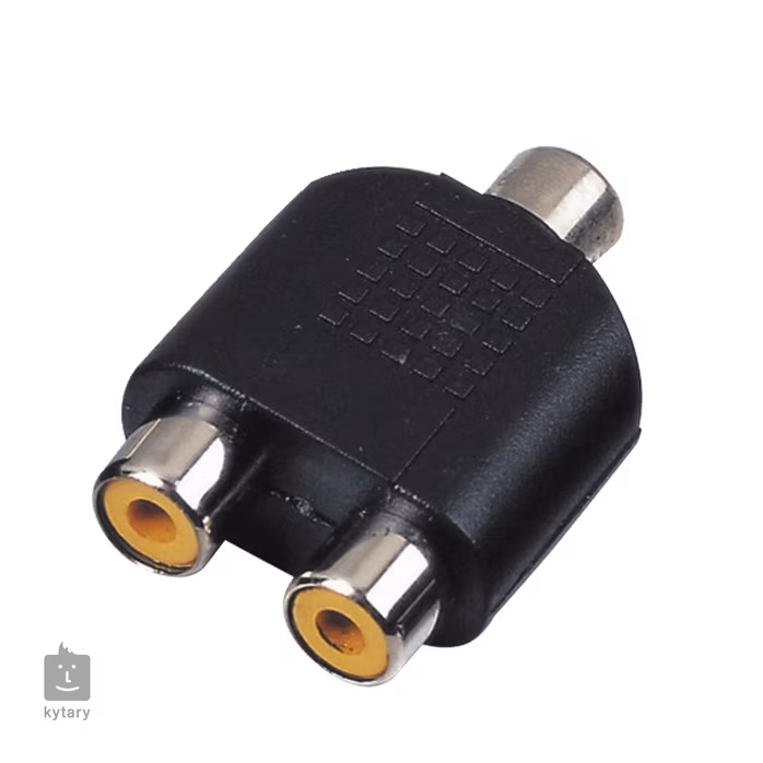 Reloop Adaptor 2x RCA F / RCA F - Propojka, redukce