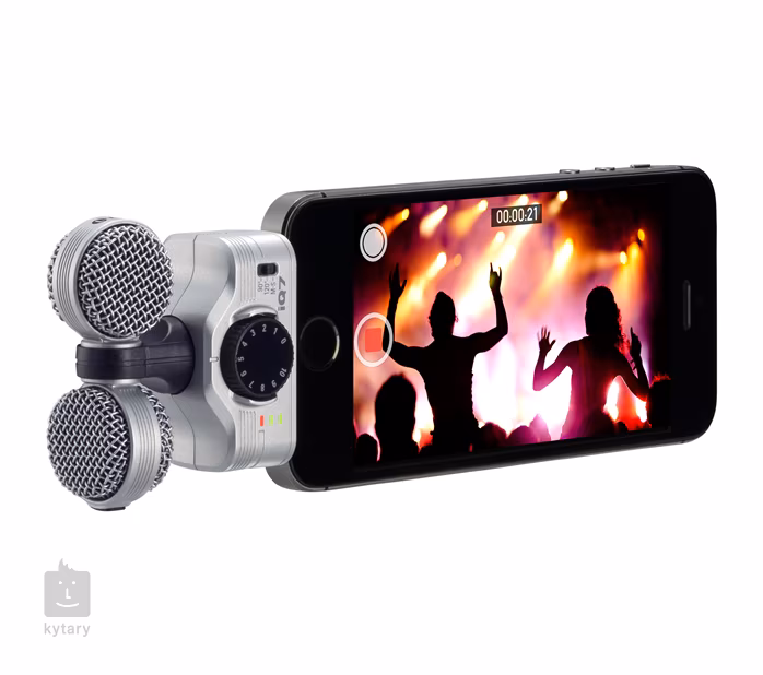 Zoom iQ7 (rozbalené) - Příslušenství pro rekordér 