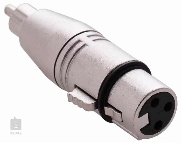 Reloop Adaptor XLR F / RCA M - Propojka, redukce