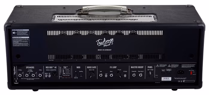 Hughes & Kettner Triamp MKIII 100 Watt Dual 3 Channel Tube Head - Kytarový lampový zesilovač