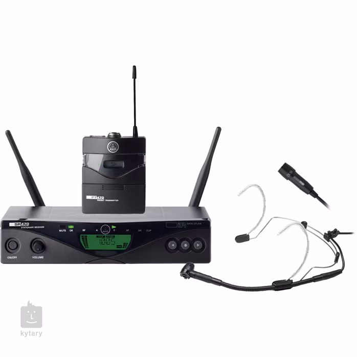 AKG WMS470 Presenter Set-b9 - Bezdrátový hlavový set