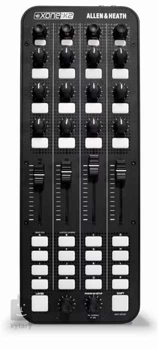 Allen&Heath XONE:K2 - DJ kontroler se zvukovou kartou