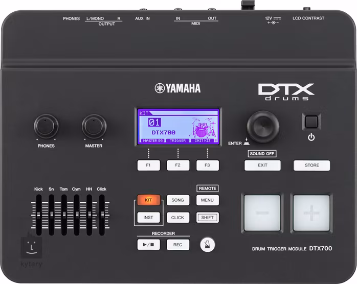 Yamaha DTX720K (použité) - Elektronická bicí souprava