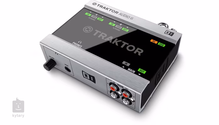 Native Instruments Traktor Scratch A6 (použité) - USB zvuková karta