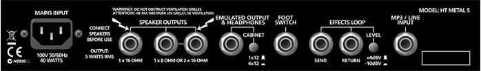 Blackstar HT-5R Metal Combo - Kytarové lampové kombo