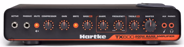 Hartke TX600 - Baskytarový hybridní zesilovač