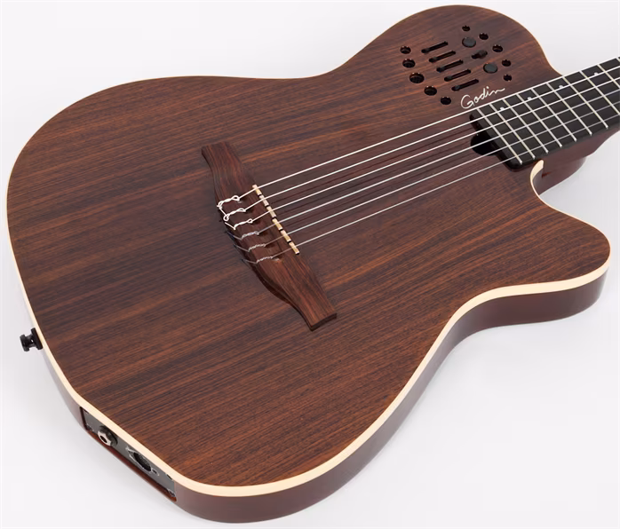 Godin Multiac ACS-SA Nylon Rosewood HG (poškozené) - Elektroakustická midi kytara