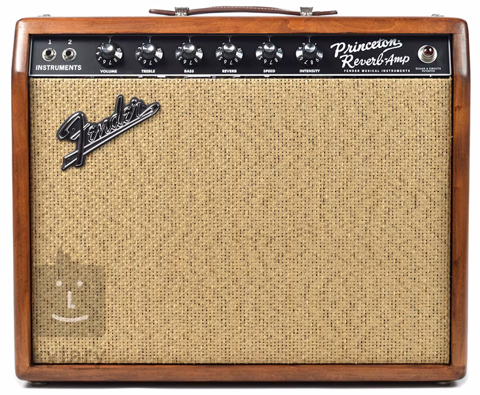 Fender Limited Edition 65 Princeton Reverb Knotty Pine - Kytarové lampové kombo