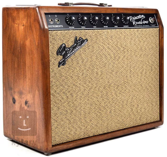 Fender Limited Edition 65 Princeton Reverb Knotty Pine - Kytarové lampové kombo