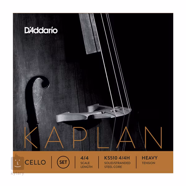 D'Addario Kaplan vcl 4/4 H - Violoncellové struny