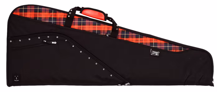 Lorz Flare Electric Wedge Tartan - Obal pro elektrickou kytaru