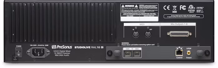 PreSonus StudioLive RML16AI - Mixážní pult s dálkovým řízením