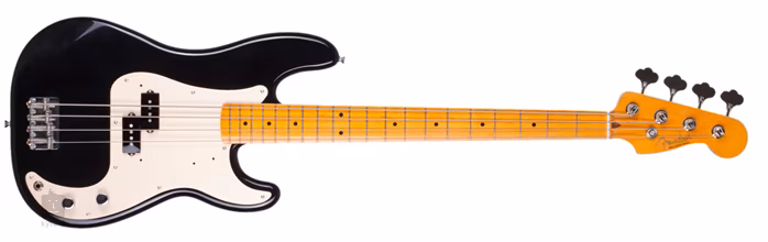 Fender 50s Precision Bass Lacquer MN BK - Elektrická baskytara
