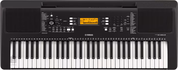 Yamaha PSR-E363 - Klávesy s dynamikou úhozu