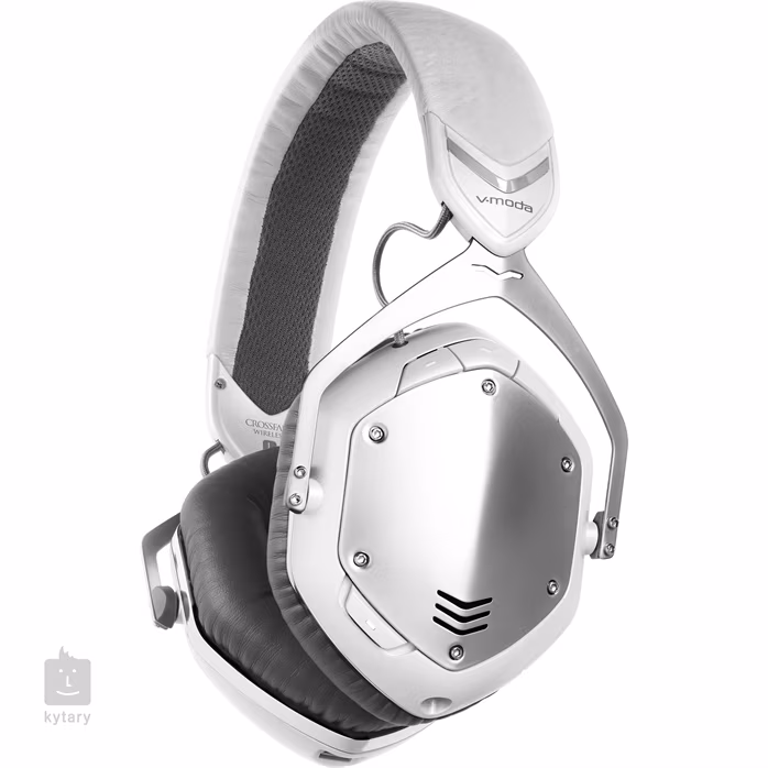 V-Moda Crossfade Wireless White Silver - Bezdrátová sluchátka