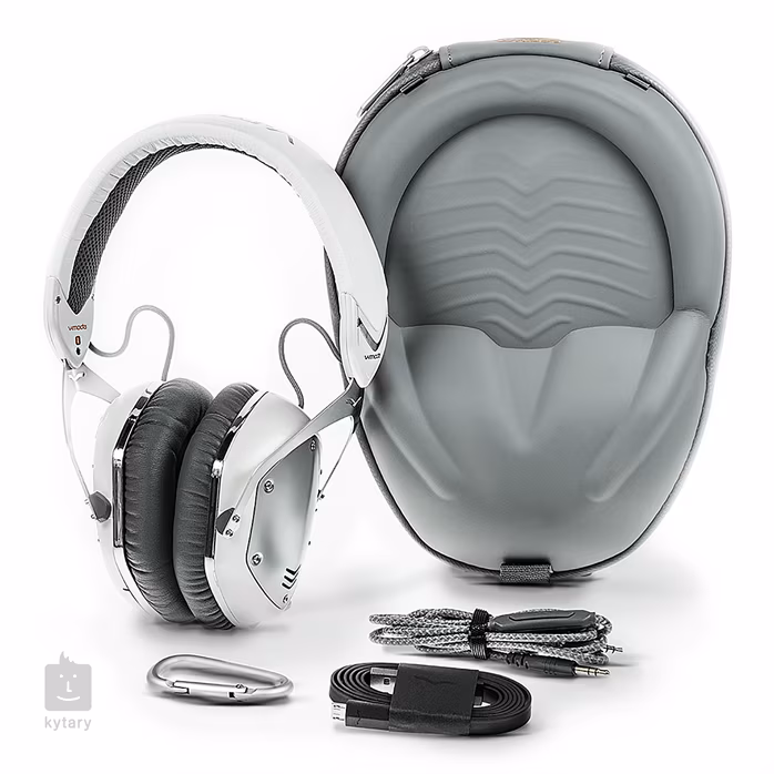 V-Moda Crossfade Wireless White Silver - Bezdrátová sluchátka