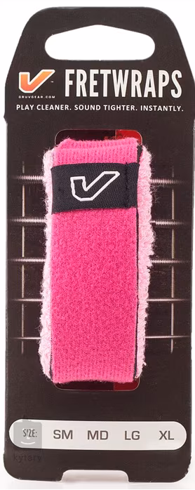 Gruvgear FretWraps Puff Pink Large - Tlumítko strun