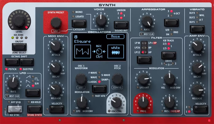 Nord STAGE 3 88 - Přenosné digitální stage piano, varhany, syntezátor