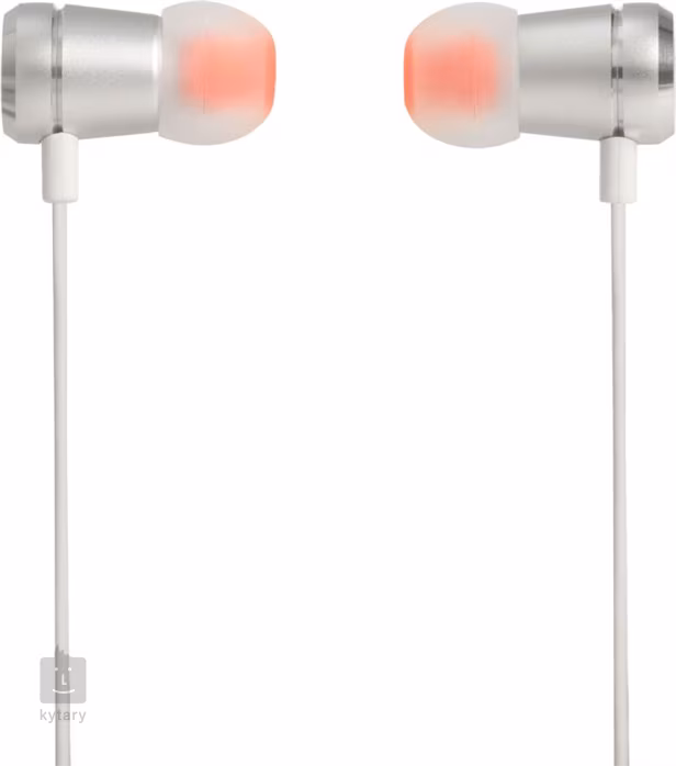 JBL T290 Silver - In-Ear sluchátka